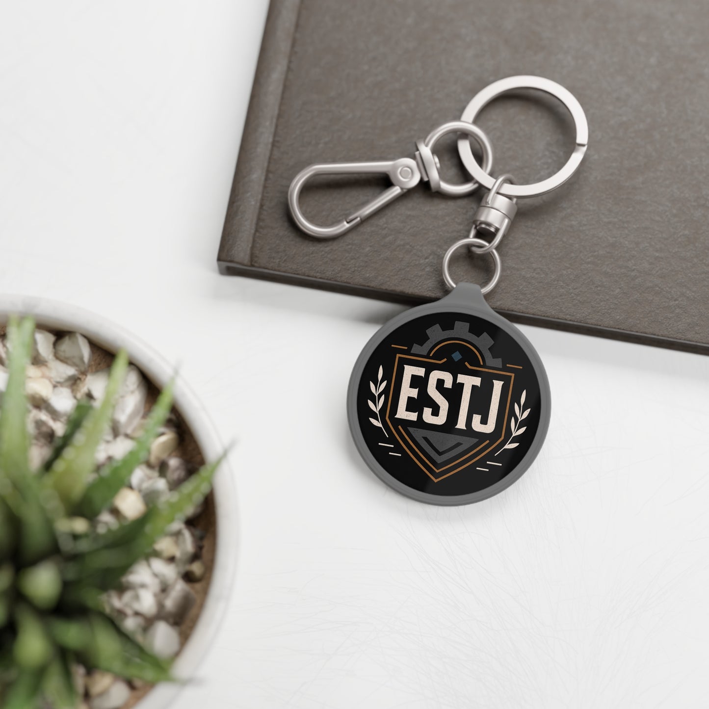 ESTJ Keyring Tag