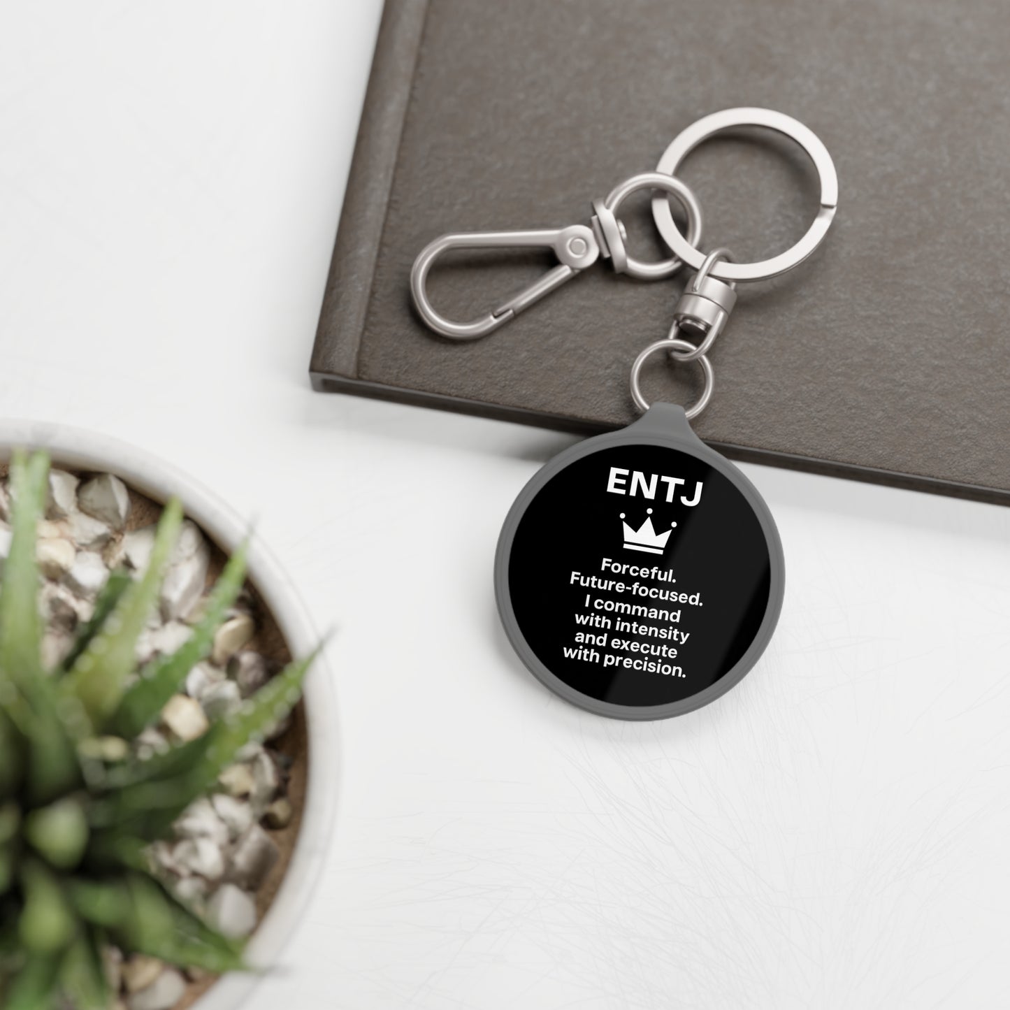 ENTJ Keyring Tag