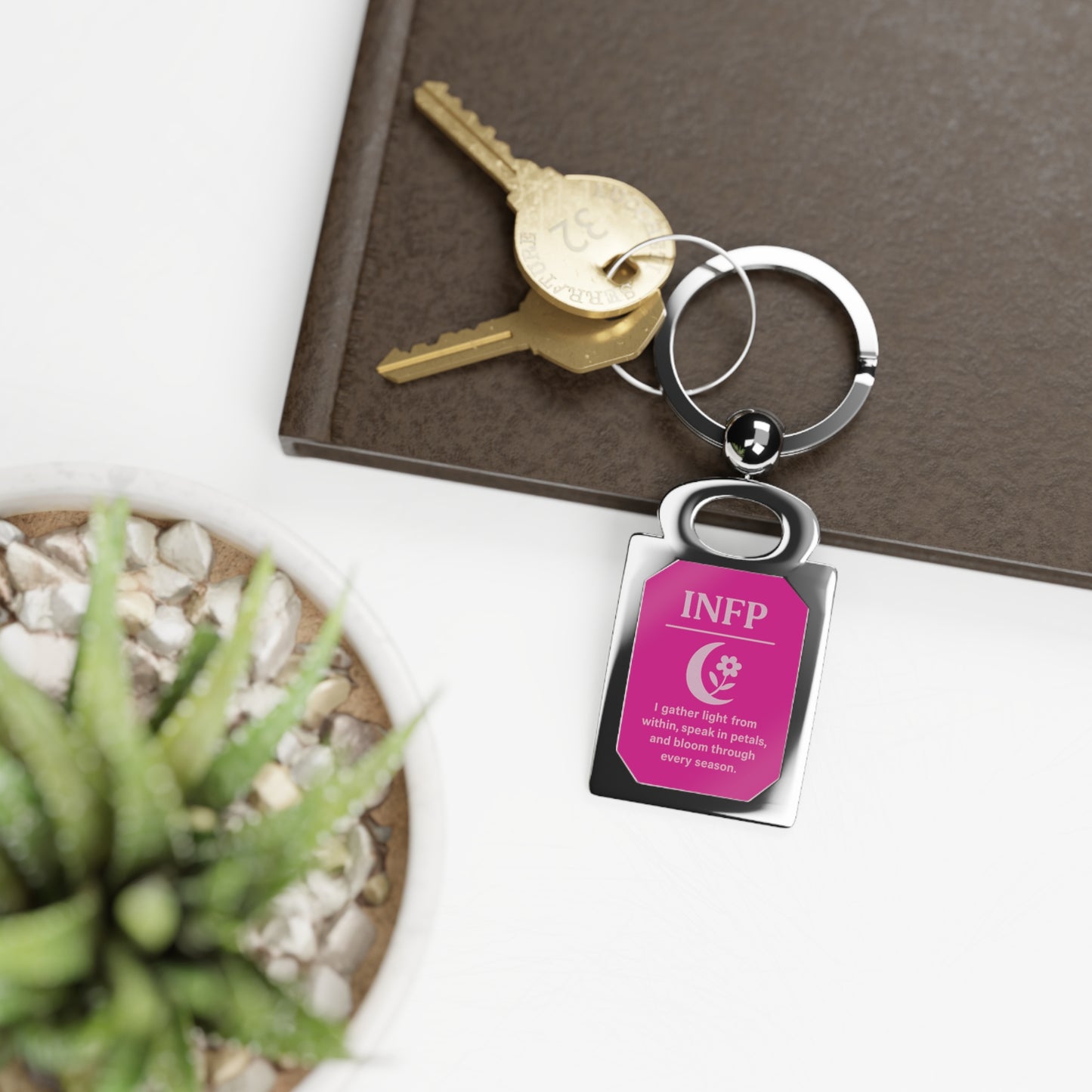 INFP Rectangle Keyring