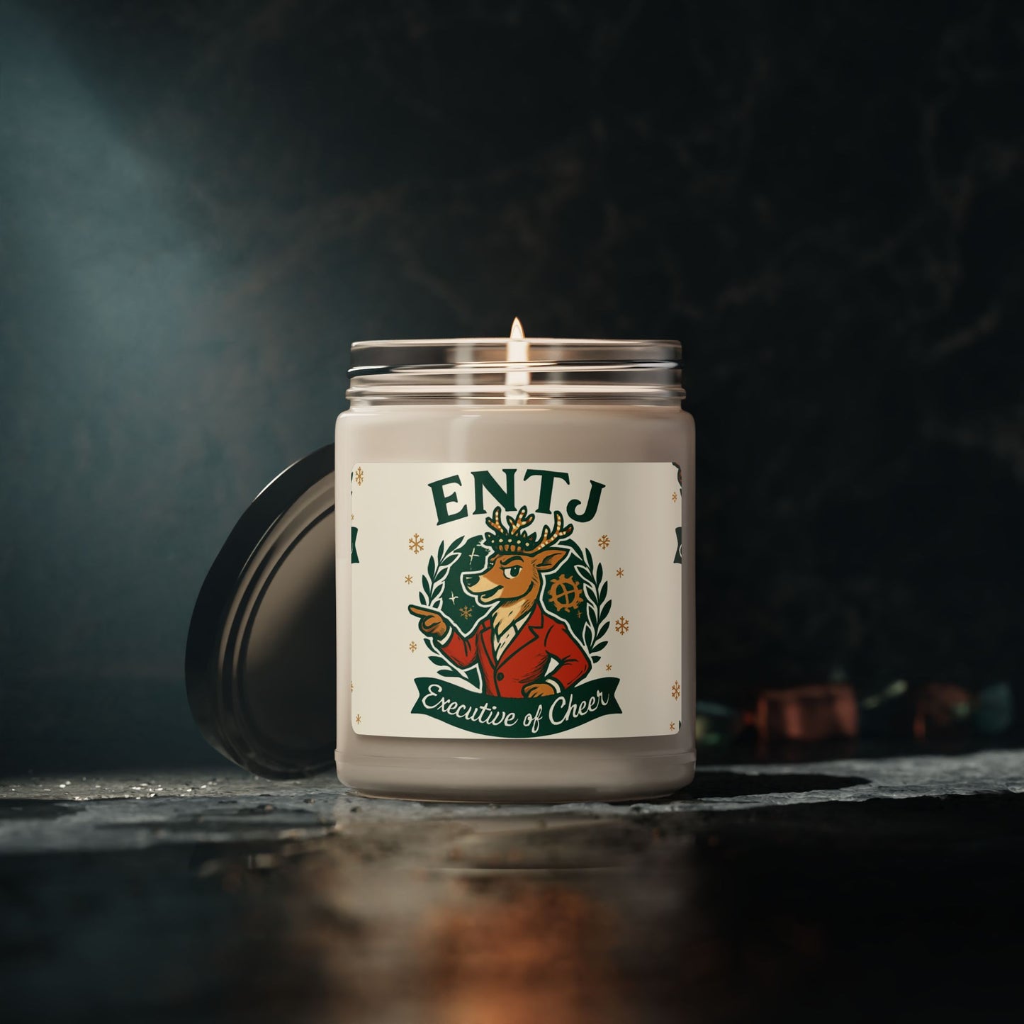 ENTJ Holiday Scented Soy Candle — 9oz