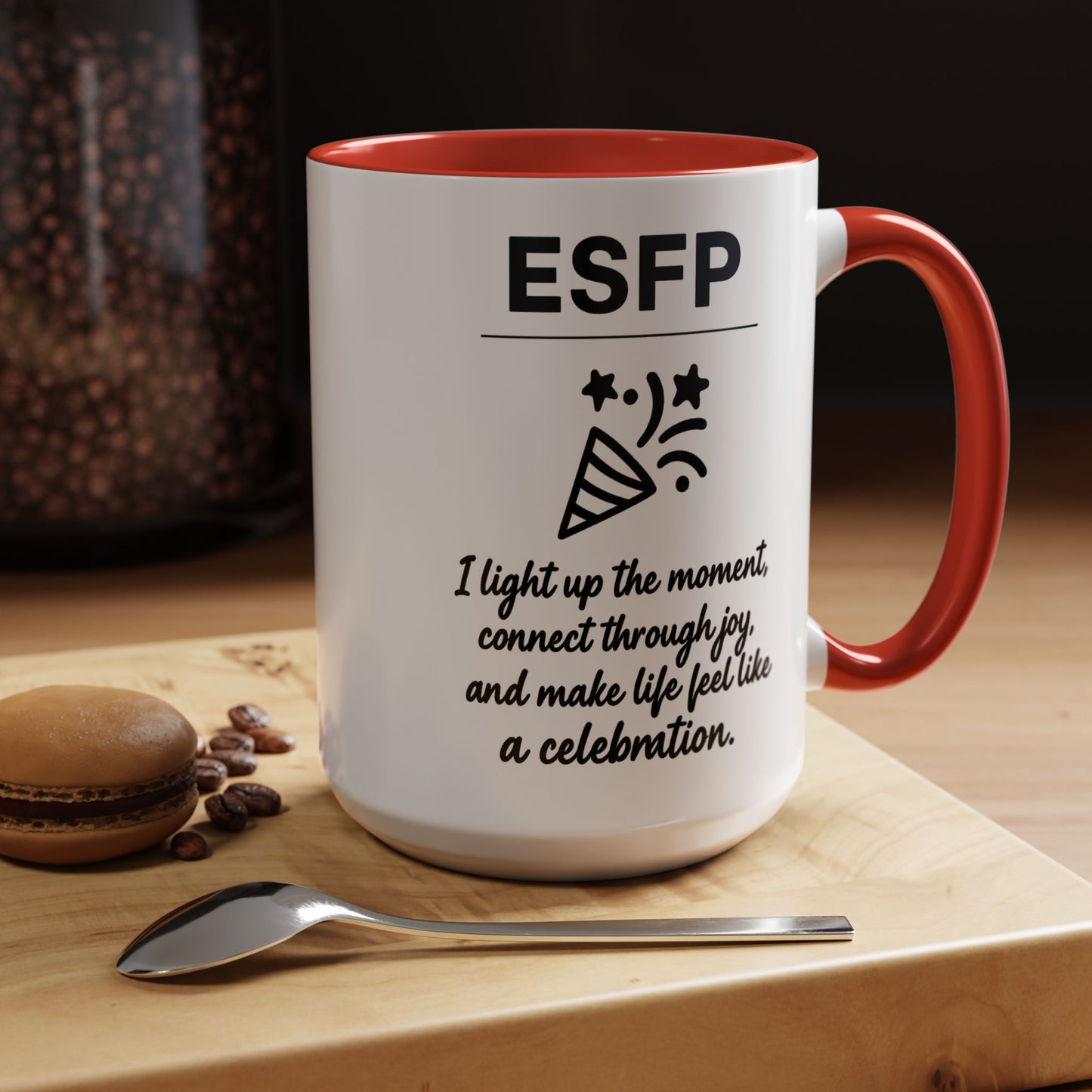 ESFP Accent Coffee Mug - 15oz
