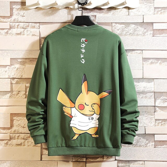 5XL Anime Hoodies Men Black Hooded Japanese Style Cartoon Sweatshirt Mens Hip Hop Brown Causal Hoodiee No Xxxtentacion Loose-7