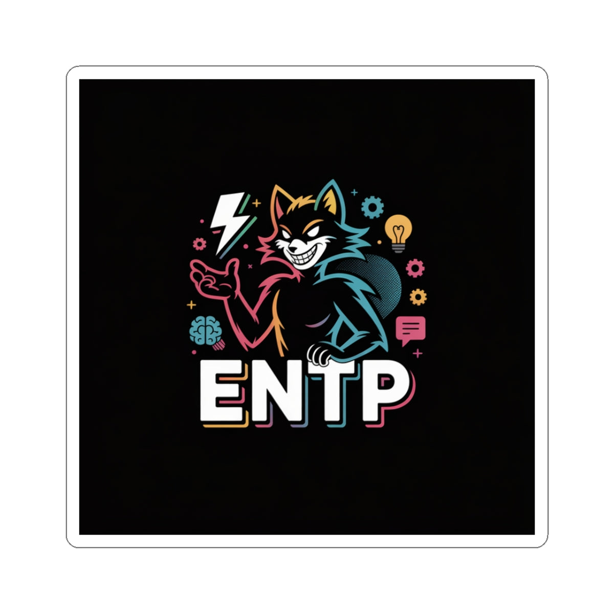 ENTP Kiss-Cut Sticker