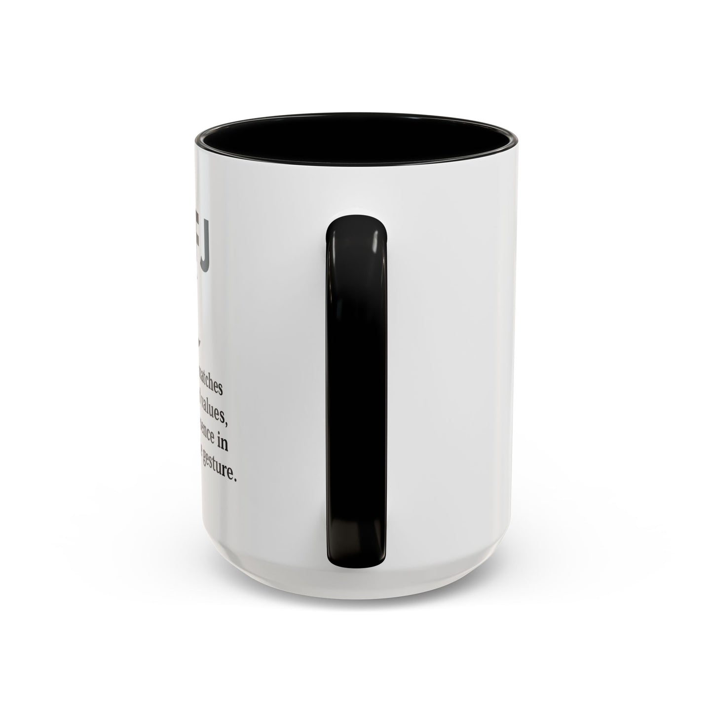 ISFJ Accent Coffee Mug - 15oz