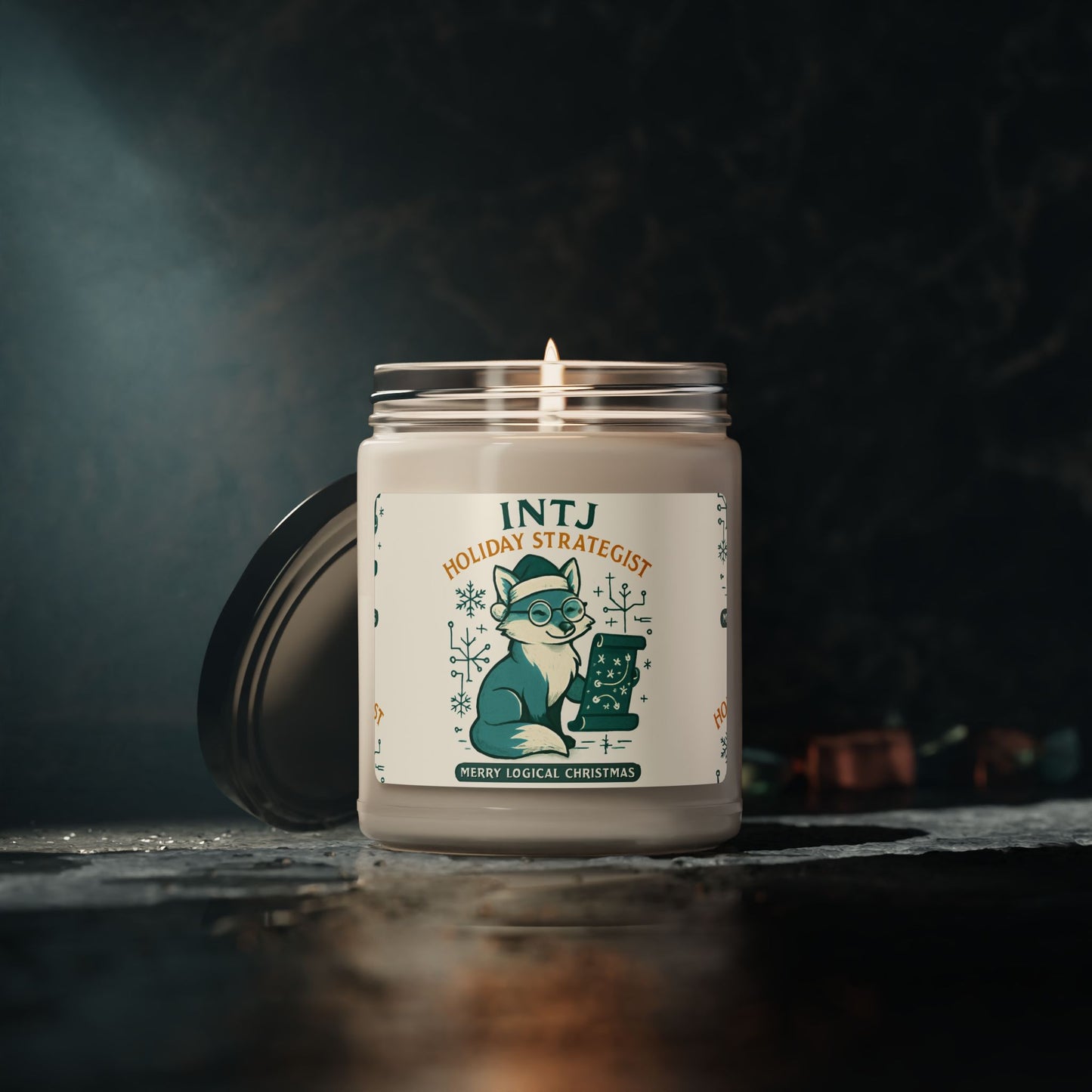 INTJ Holiday Scented Soy Candle — 9oz