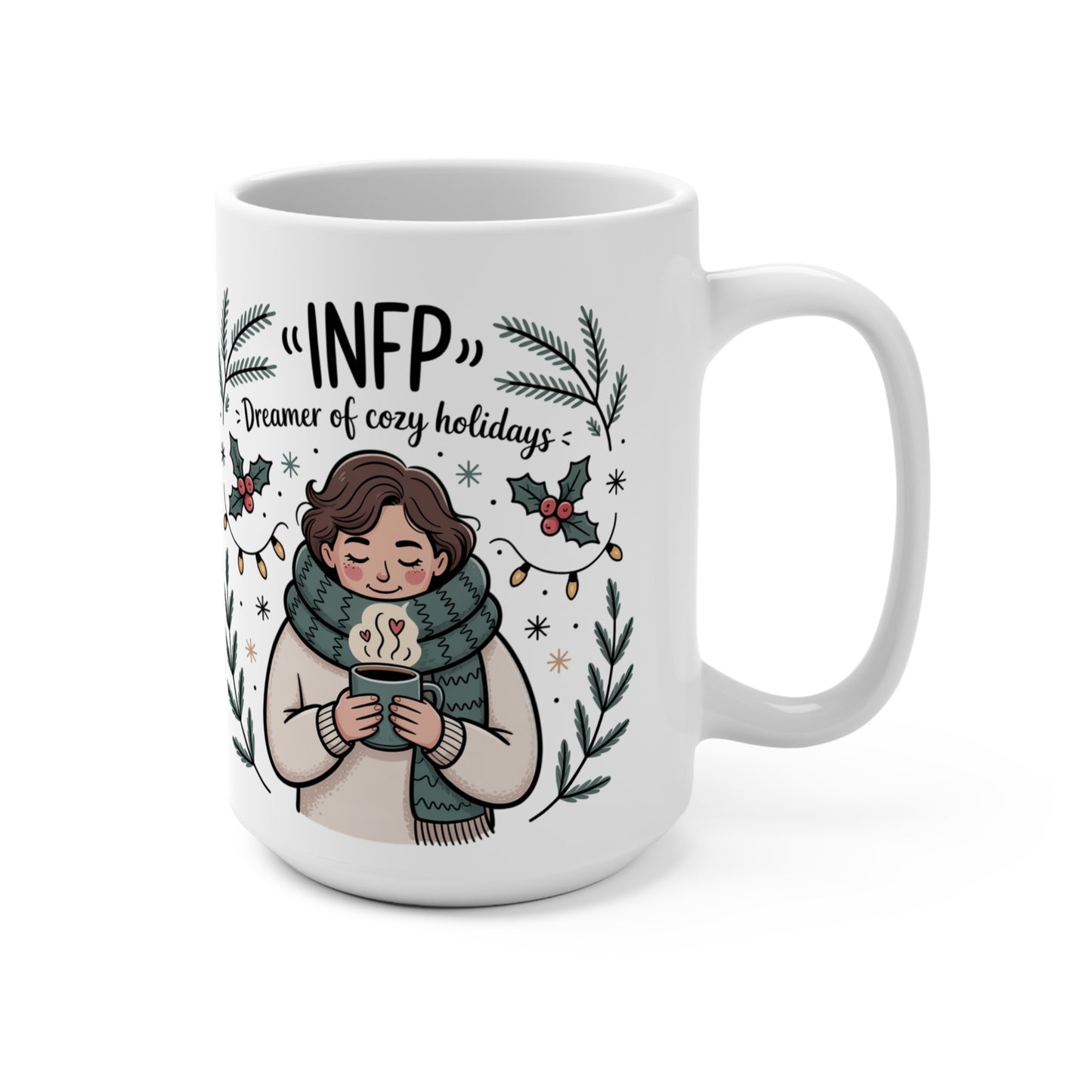 INFP Festive Holiday Mug - 15oz
