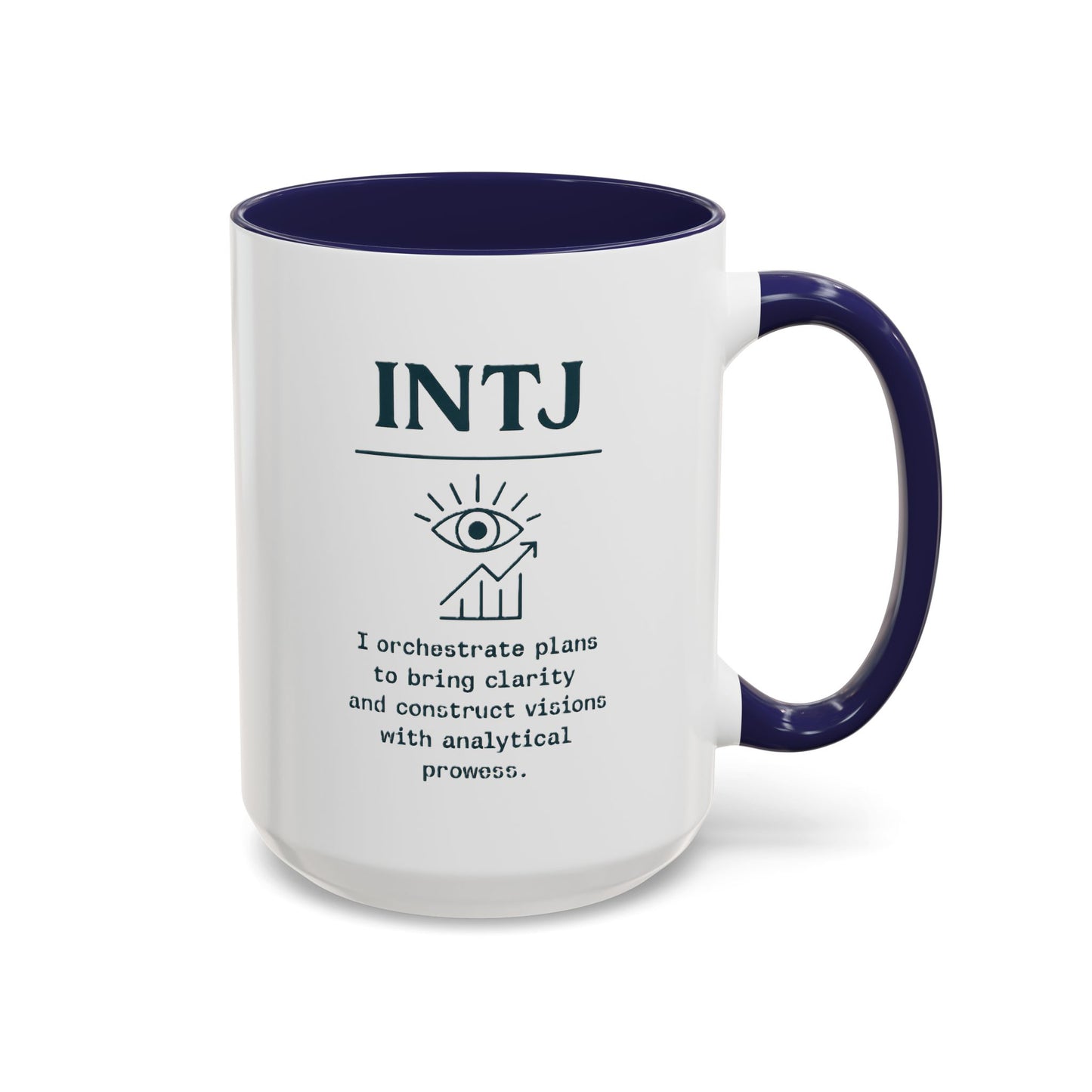 INTJ Accent Coffee Mug - 15oz