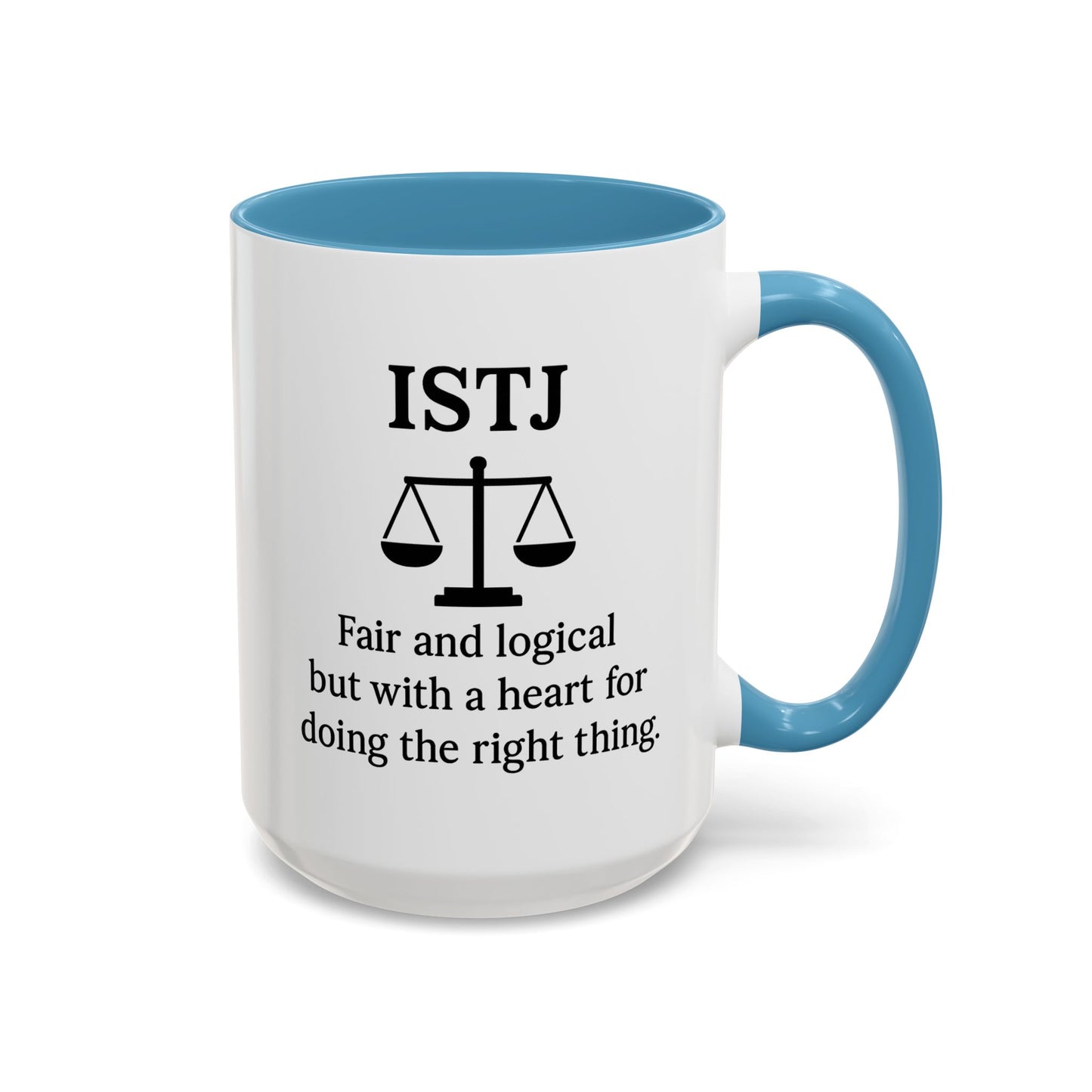 ISTJ Accent Coffee Mug - 15oz