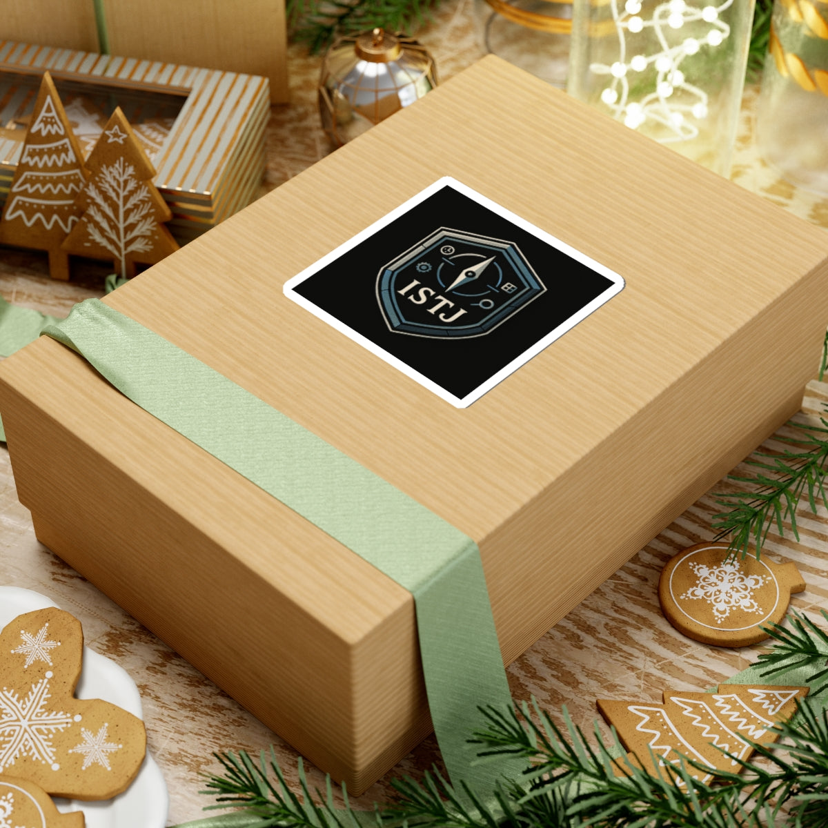 ISTJ Kiss-Cut Sticker