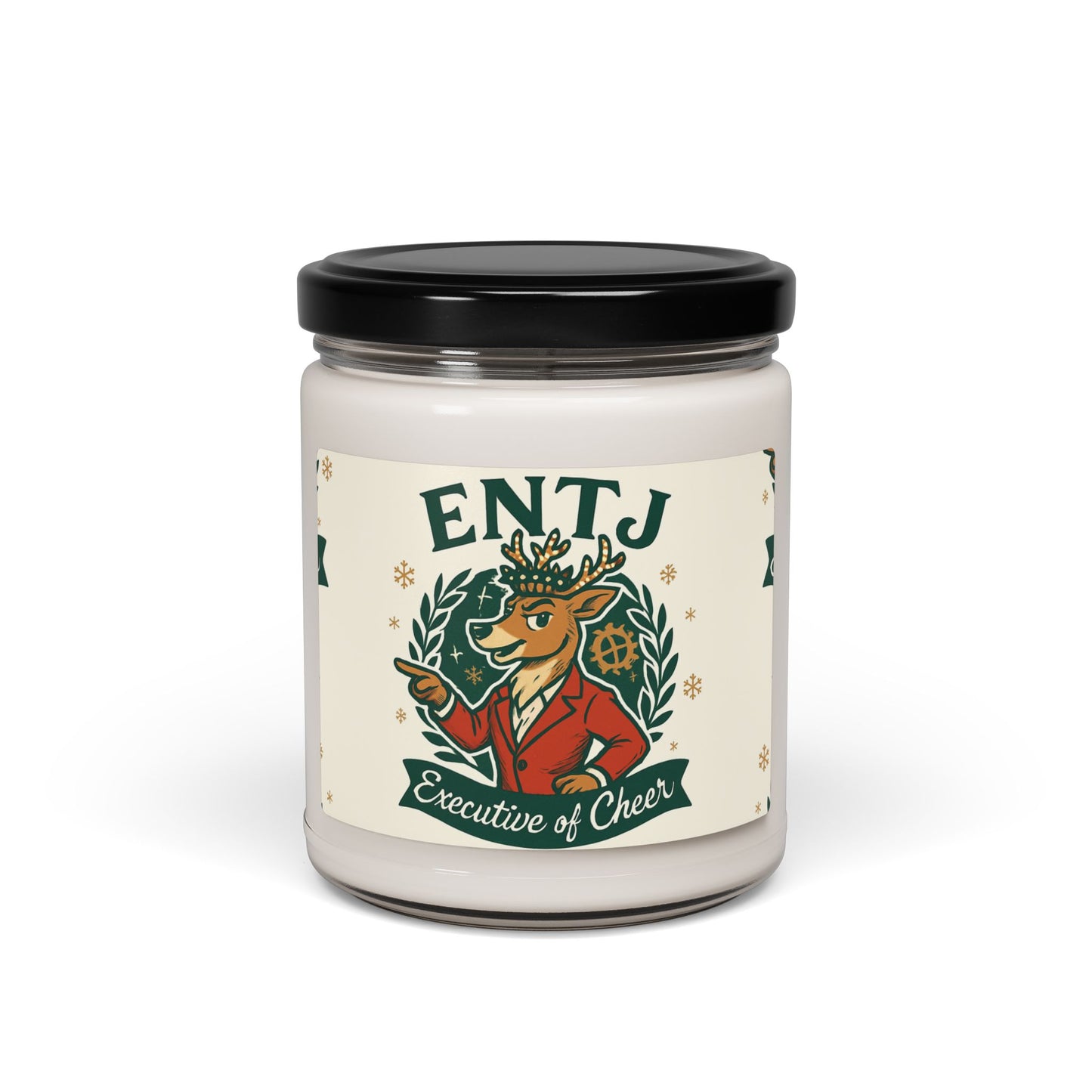 ENTJ Holiday Scented Soy Candle — 9oz