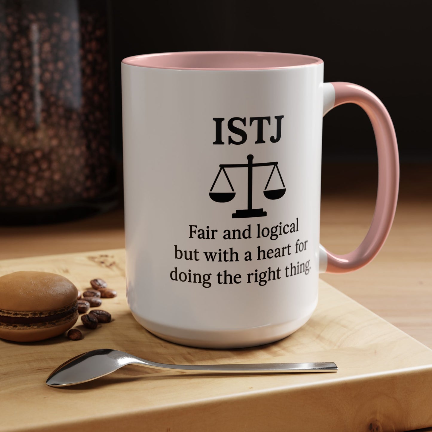 ISTJ Accent Coffee Mug - 15oz