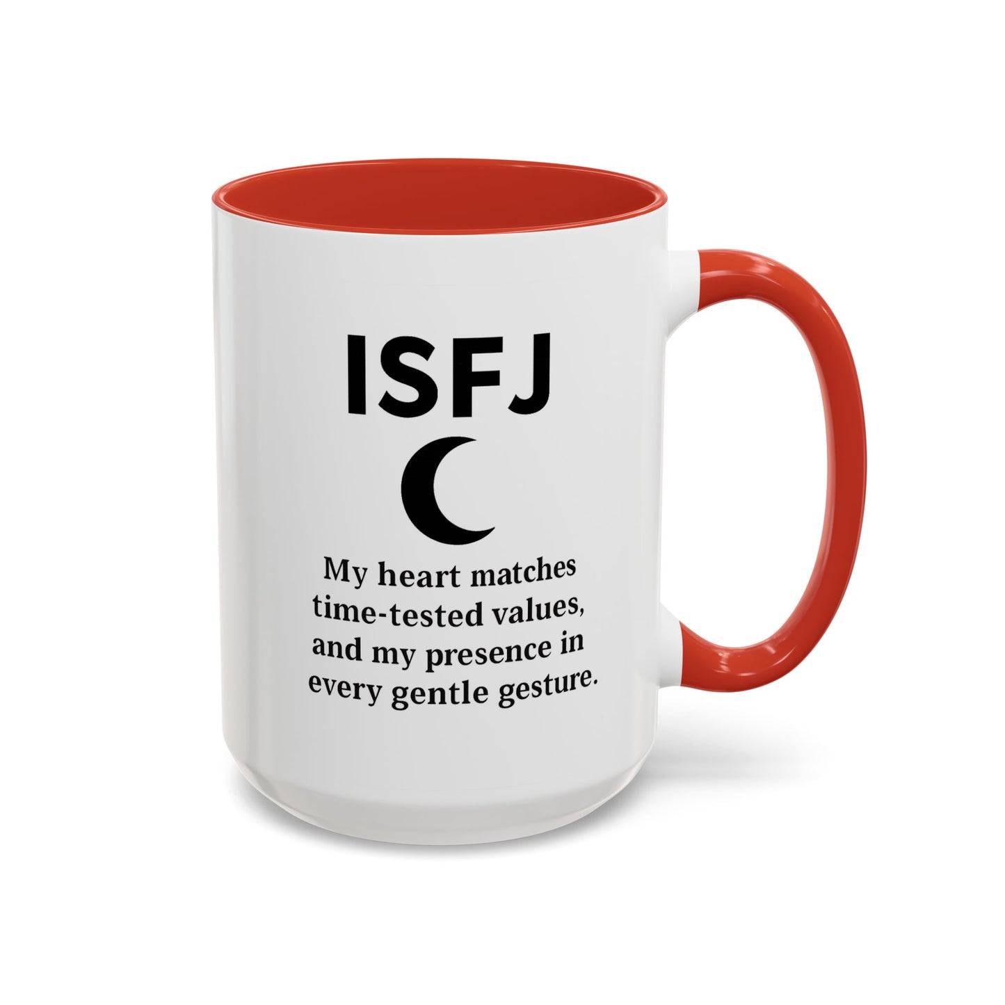 ISFJ Accent Coffee Mug - 15oz