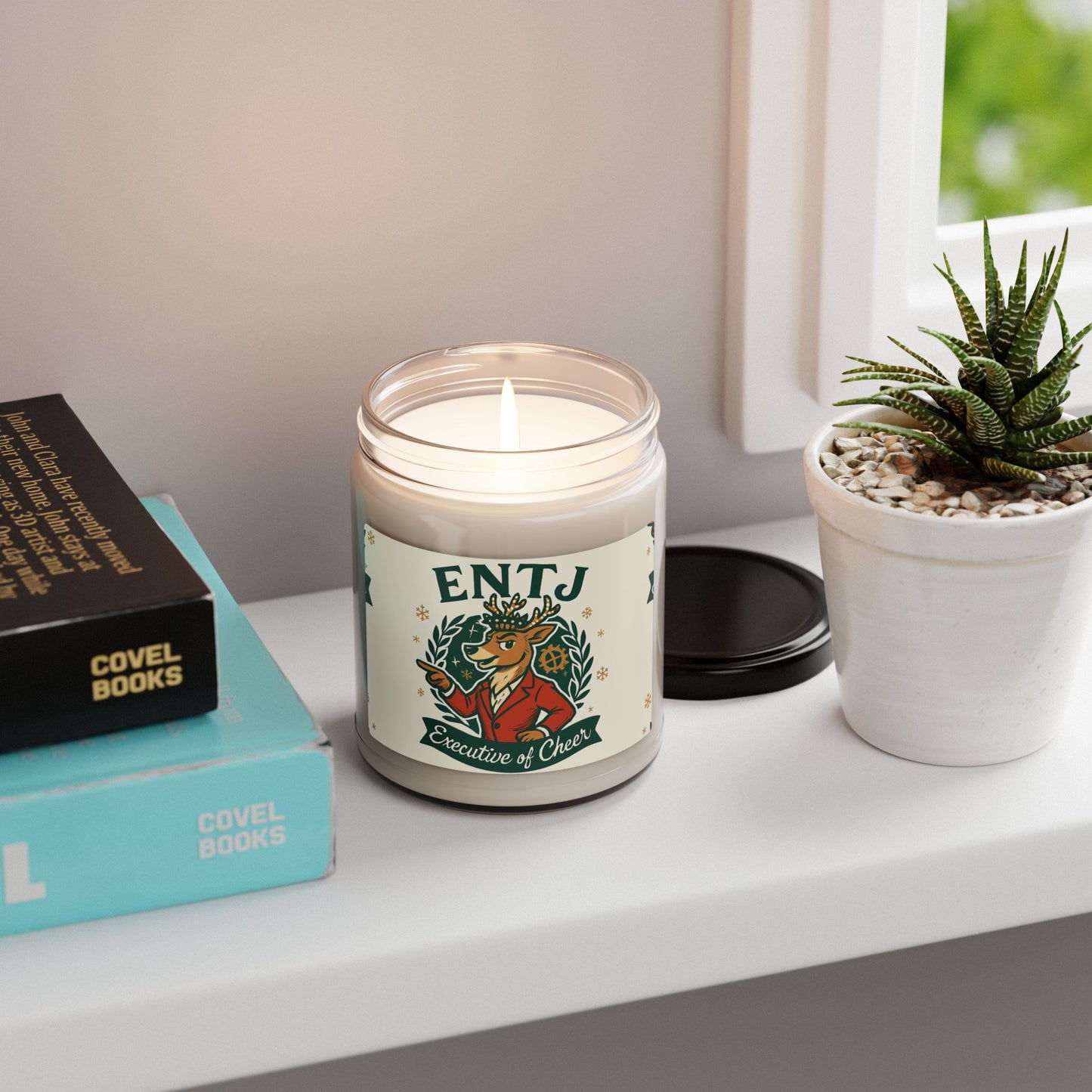 ENTJ Holiday Scented Soy Candle — 9oz