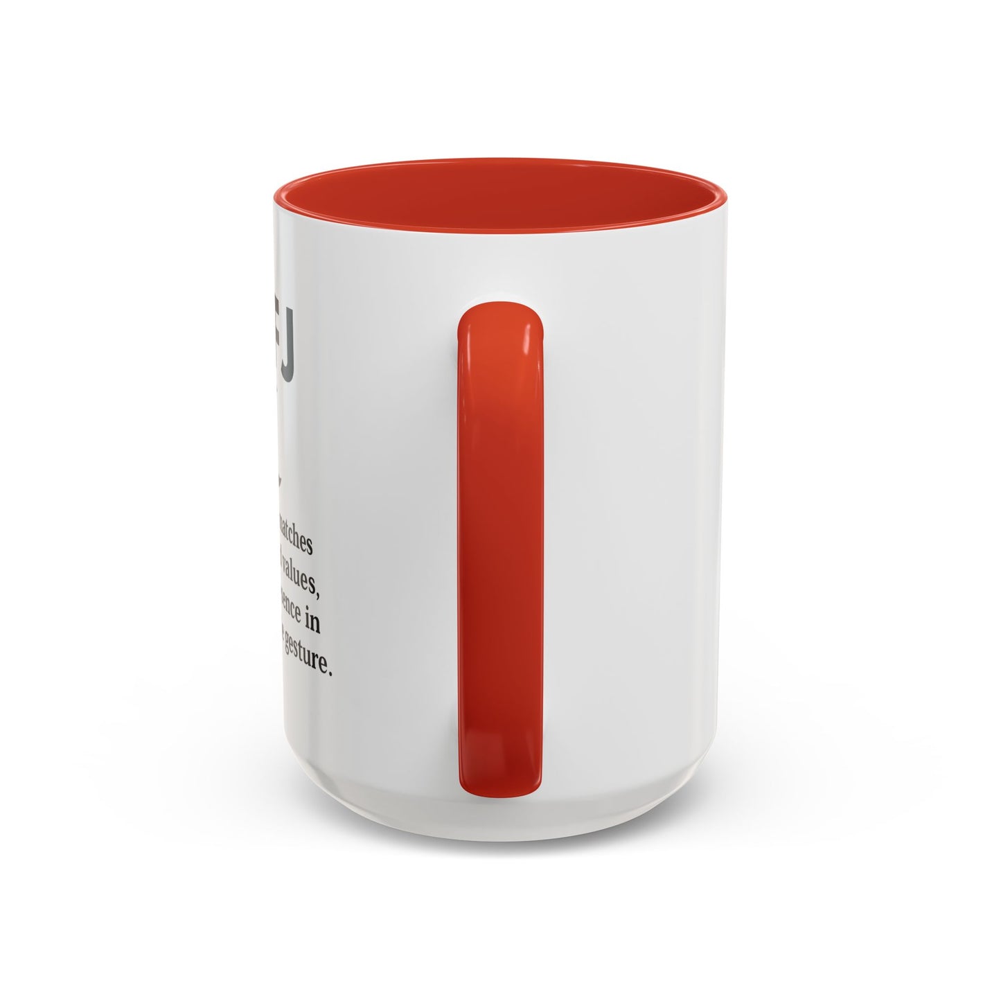 ISFJ Accent Coffee Mug - 15oz