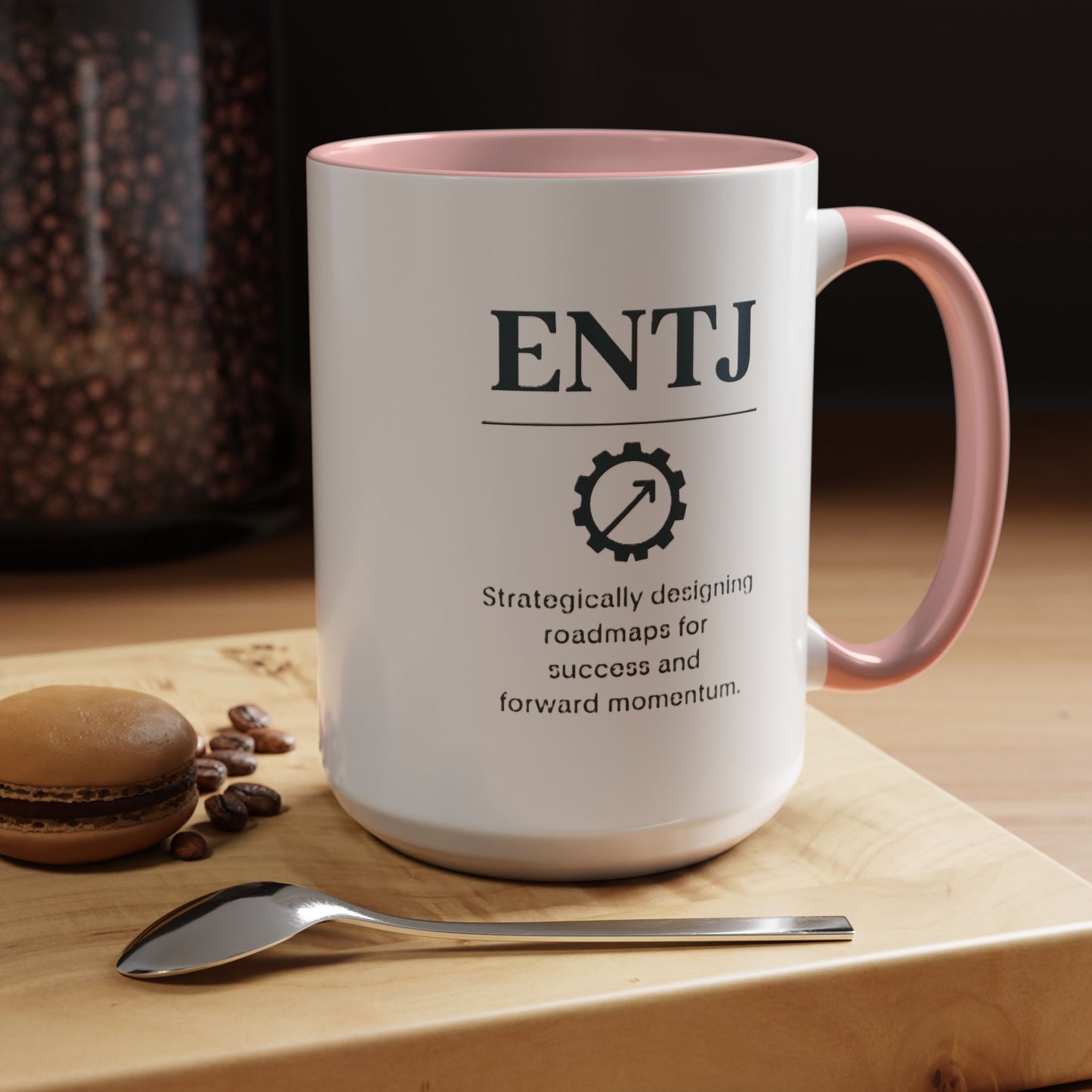 ENTJ Accent Coffee Mug - 15oz