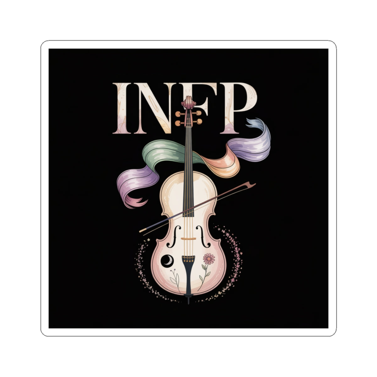 INFP Kiss-Cut Sticker - Perfect for Music Lovers and Creatives