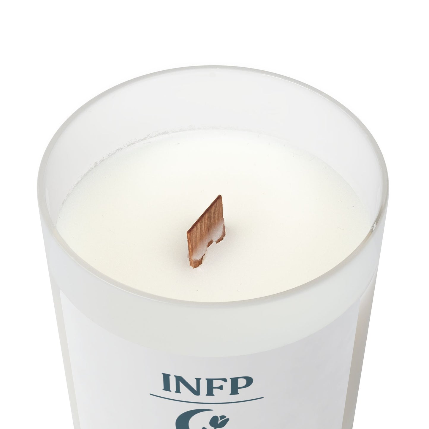INFP Frosted Glass Wicked Candle - 11oz