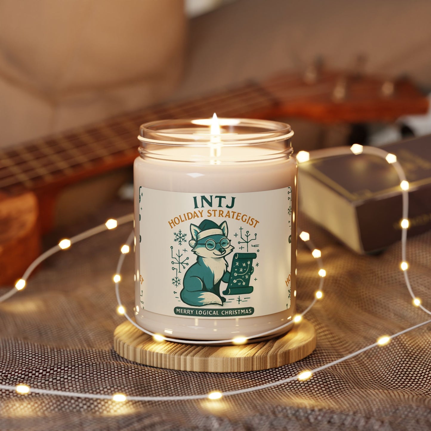 INTJ Holiday Scented Soy Candle — 9oz