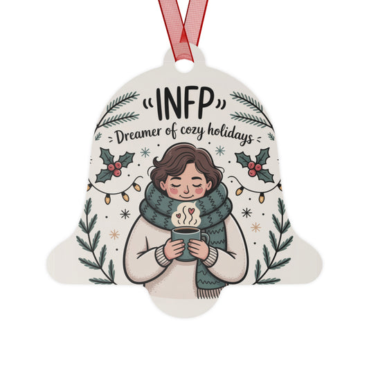 INFP Holiday Metal Ornaments