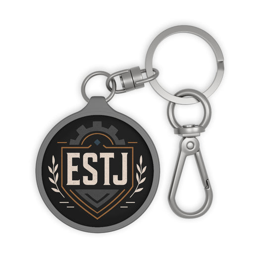 ESTJ Keyring Tag