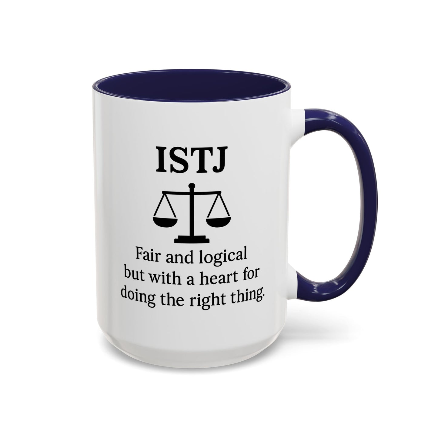 ISTJ Accent Coffee Mug - 15oz