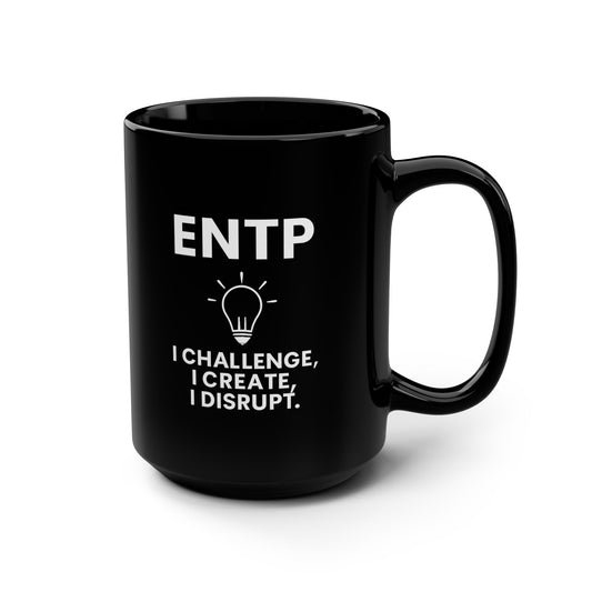 ENTP Black Mug - 15oz