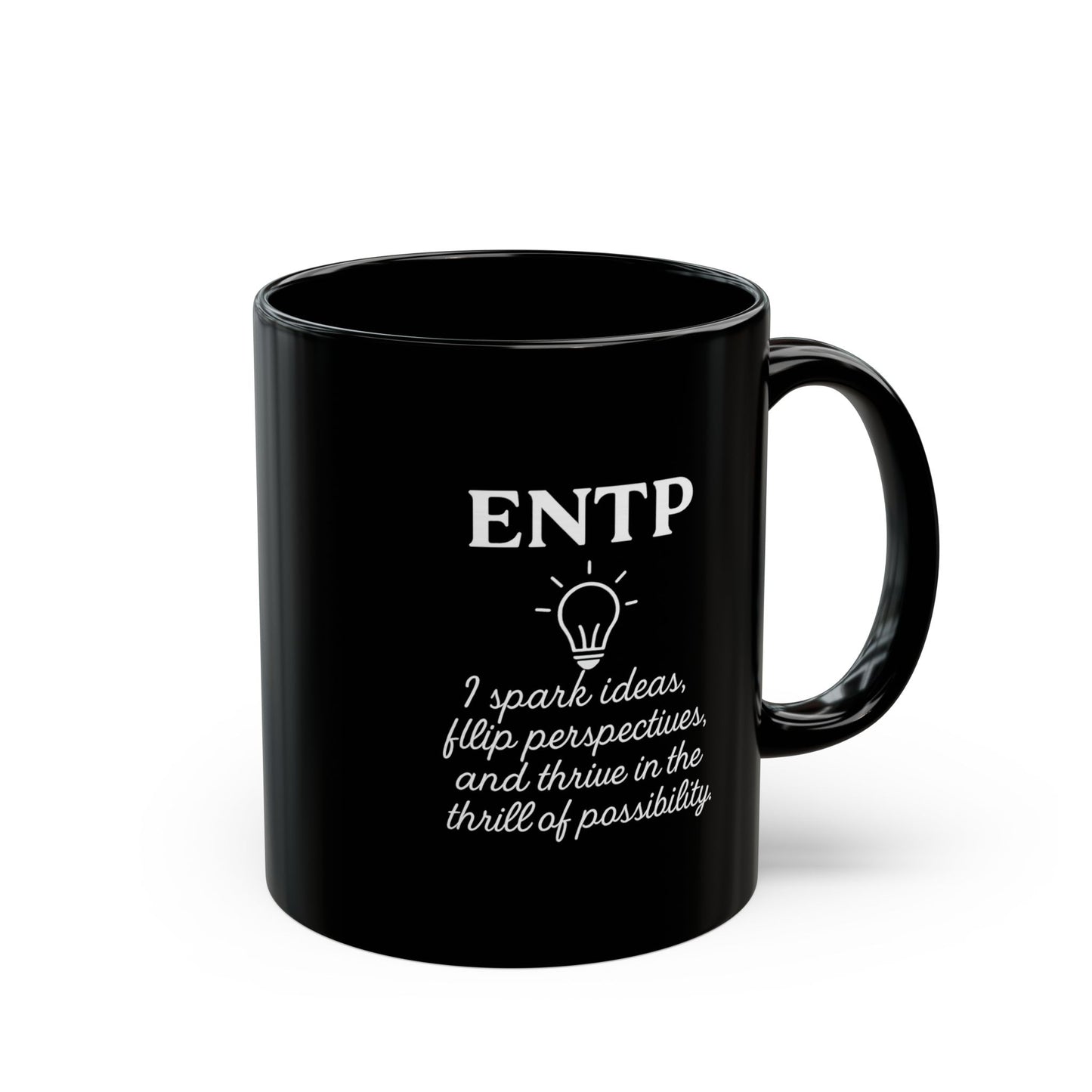 ENTP Black Mug - 11oz