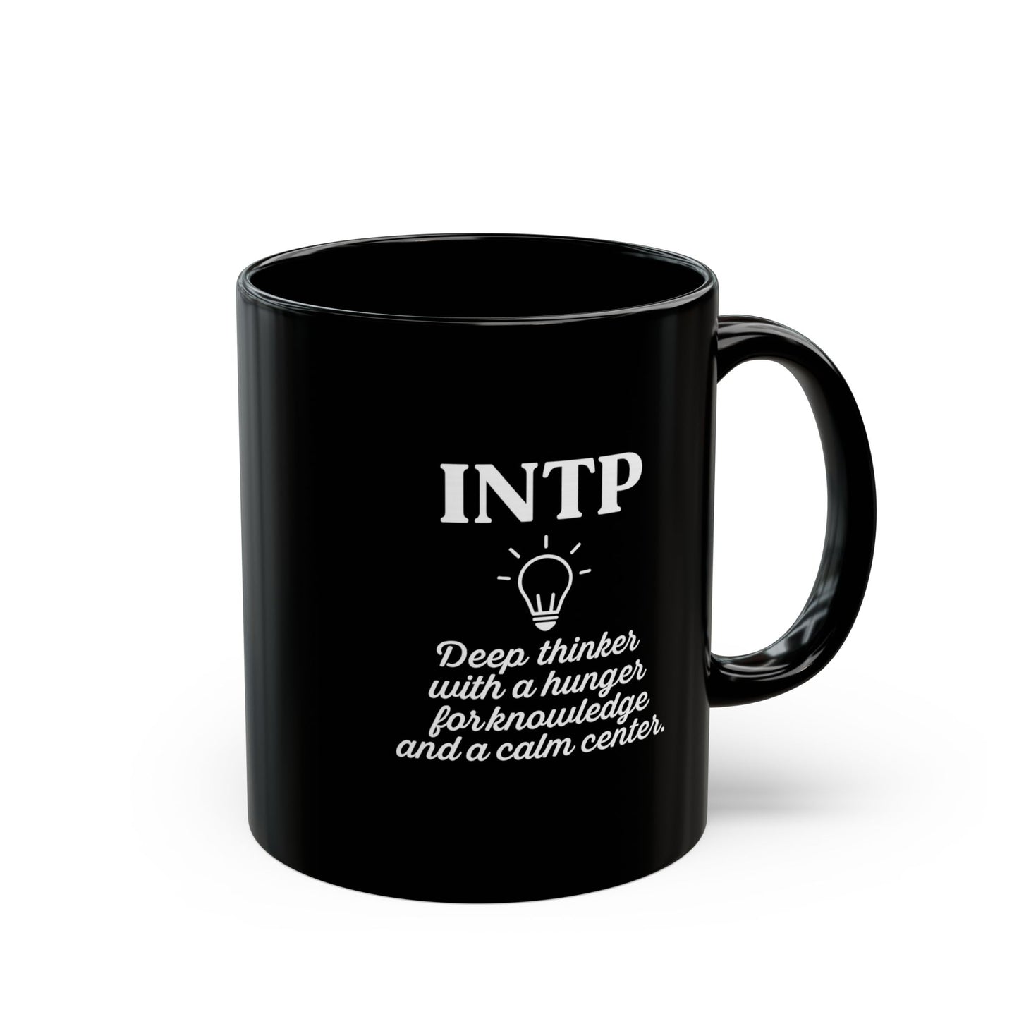 INTP Black Mug - 11oz