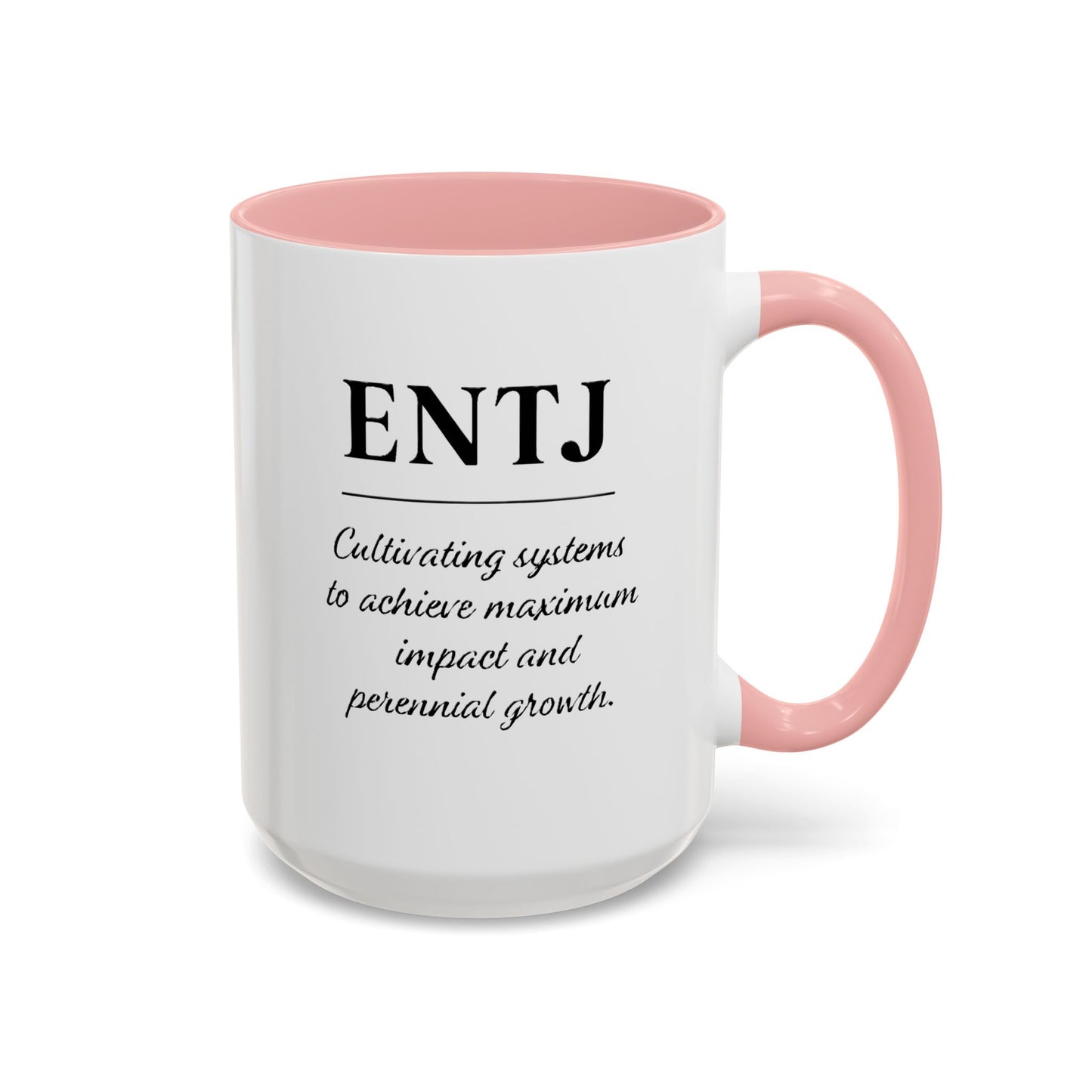 ENTJ Accent Coffee Mug - 15oz