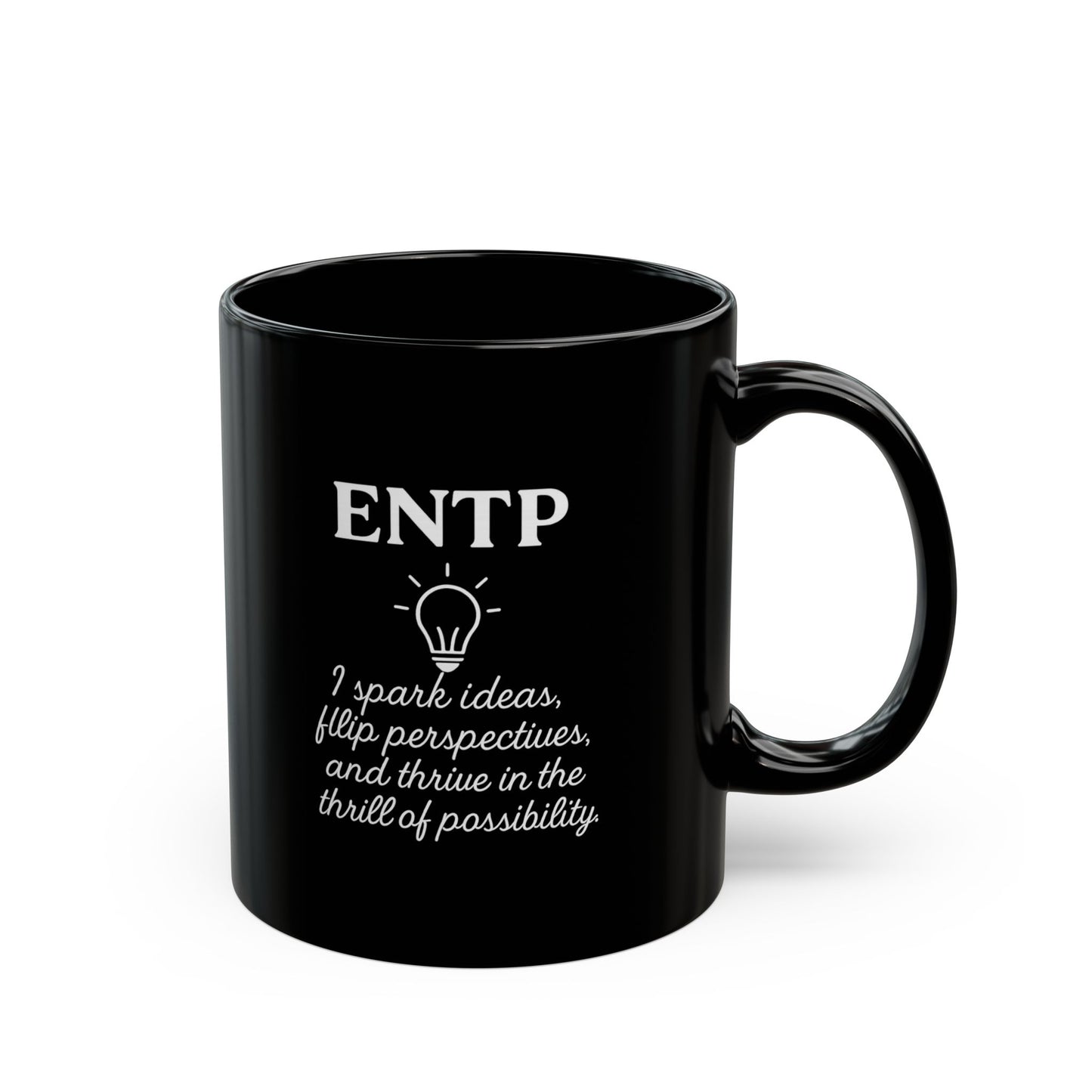 ENTP Black Mug - 11oz