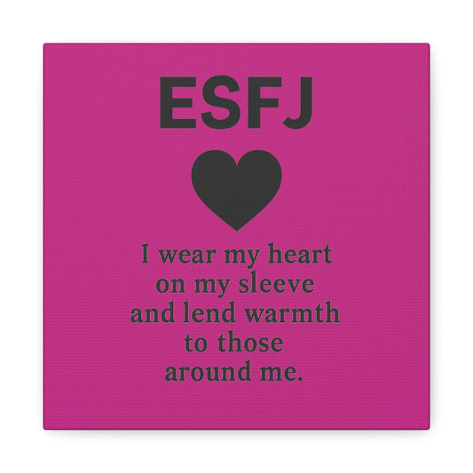 ESFJ Matte Canvas