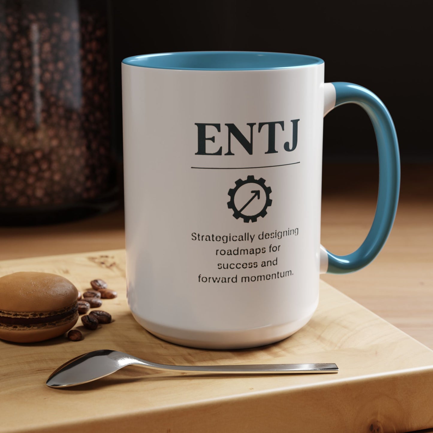 ENTJ Accent Coffee Mug - 15oz