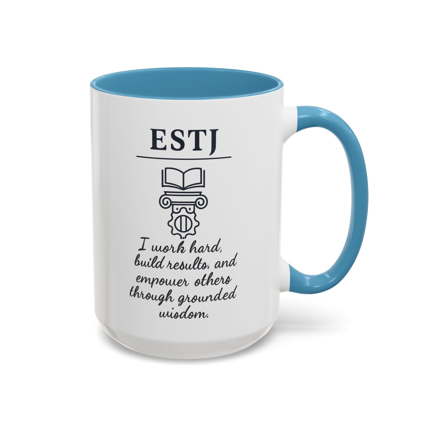 ESTJ Accent Coffee Mug - 15oz