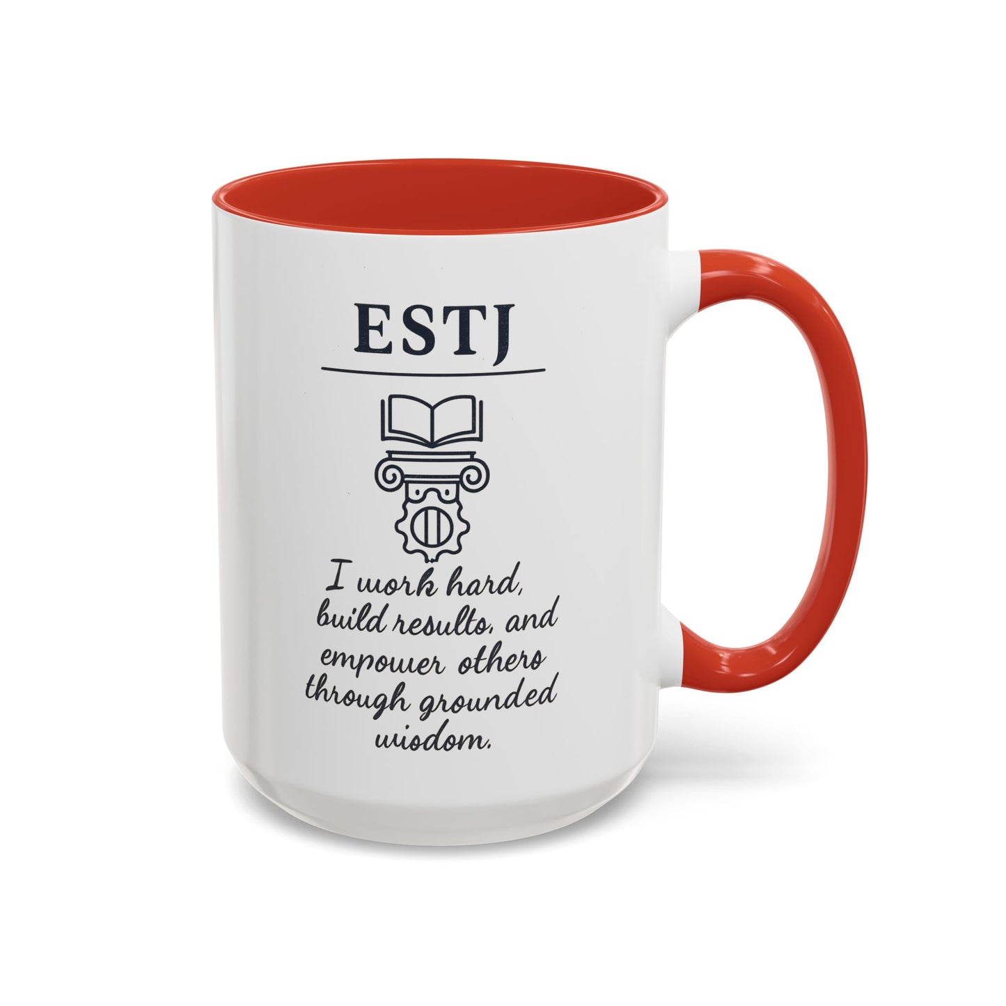 ESTJ Accent Coffee Mug - 15oz