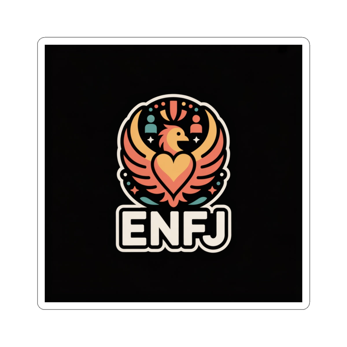 ENFJ Kiss-Cut Sticker