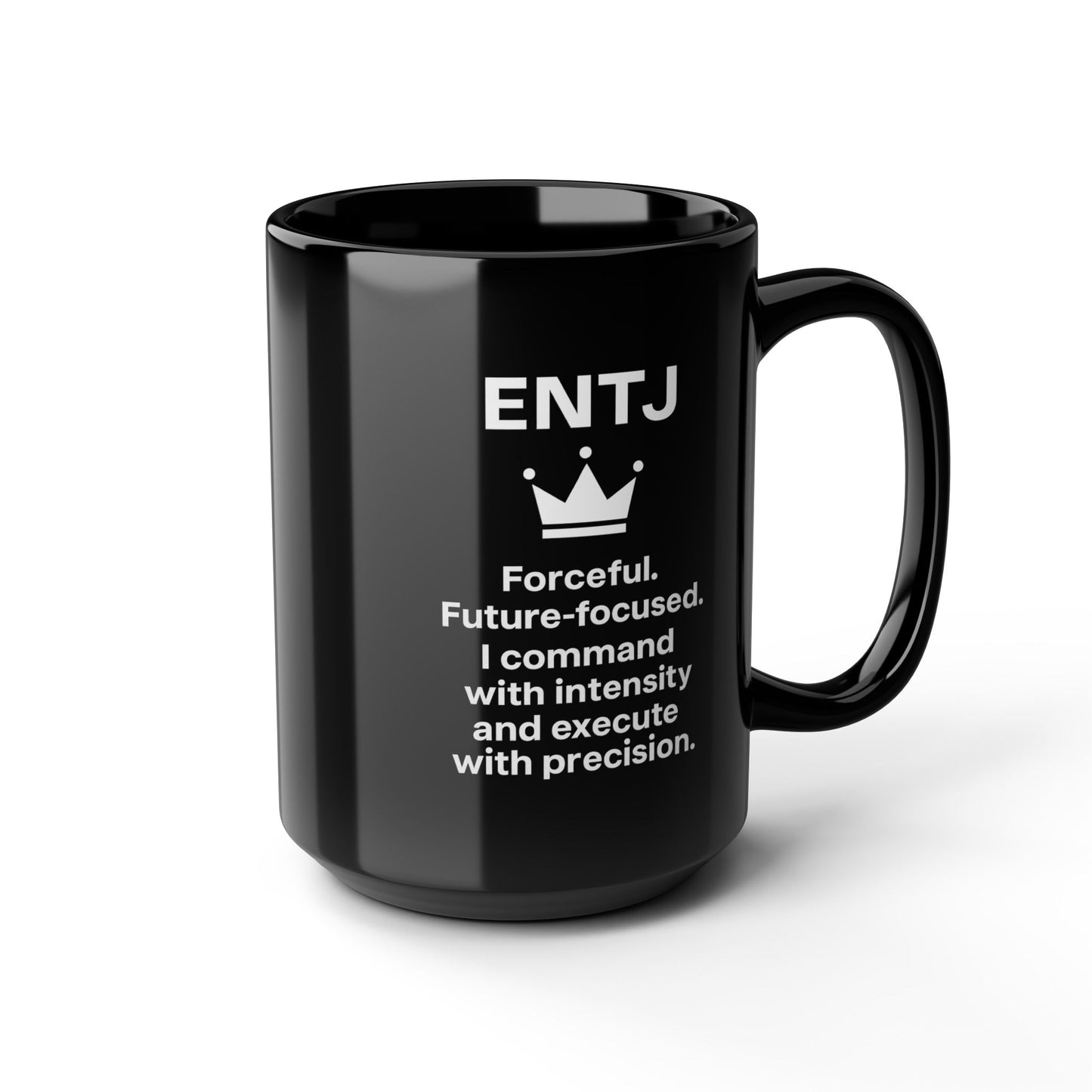 ENTJ Black Mug - 15oz