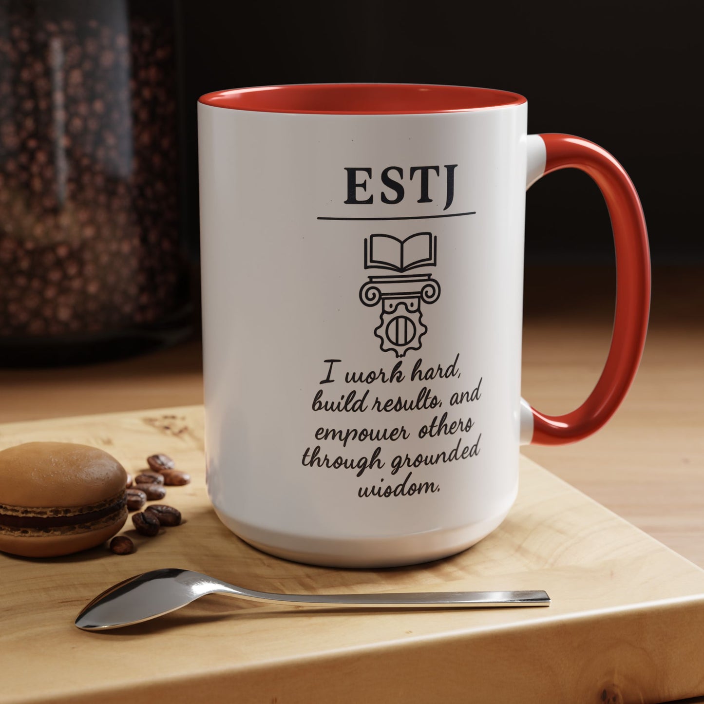 ESTJ Accent Coffee Mug - 15oz