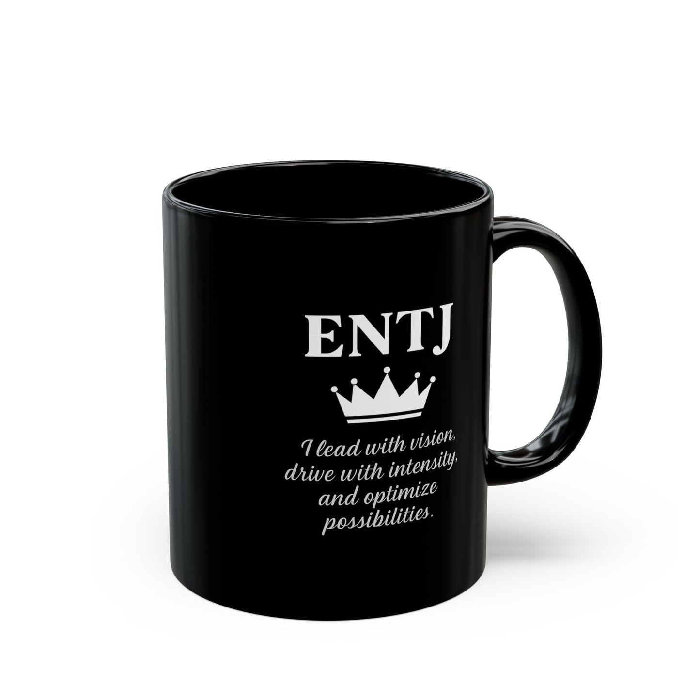 ENTJ Black Mug - 11oz