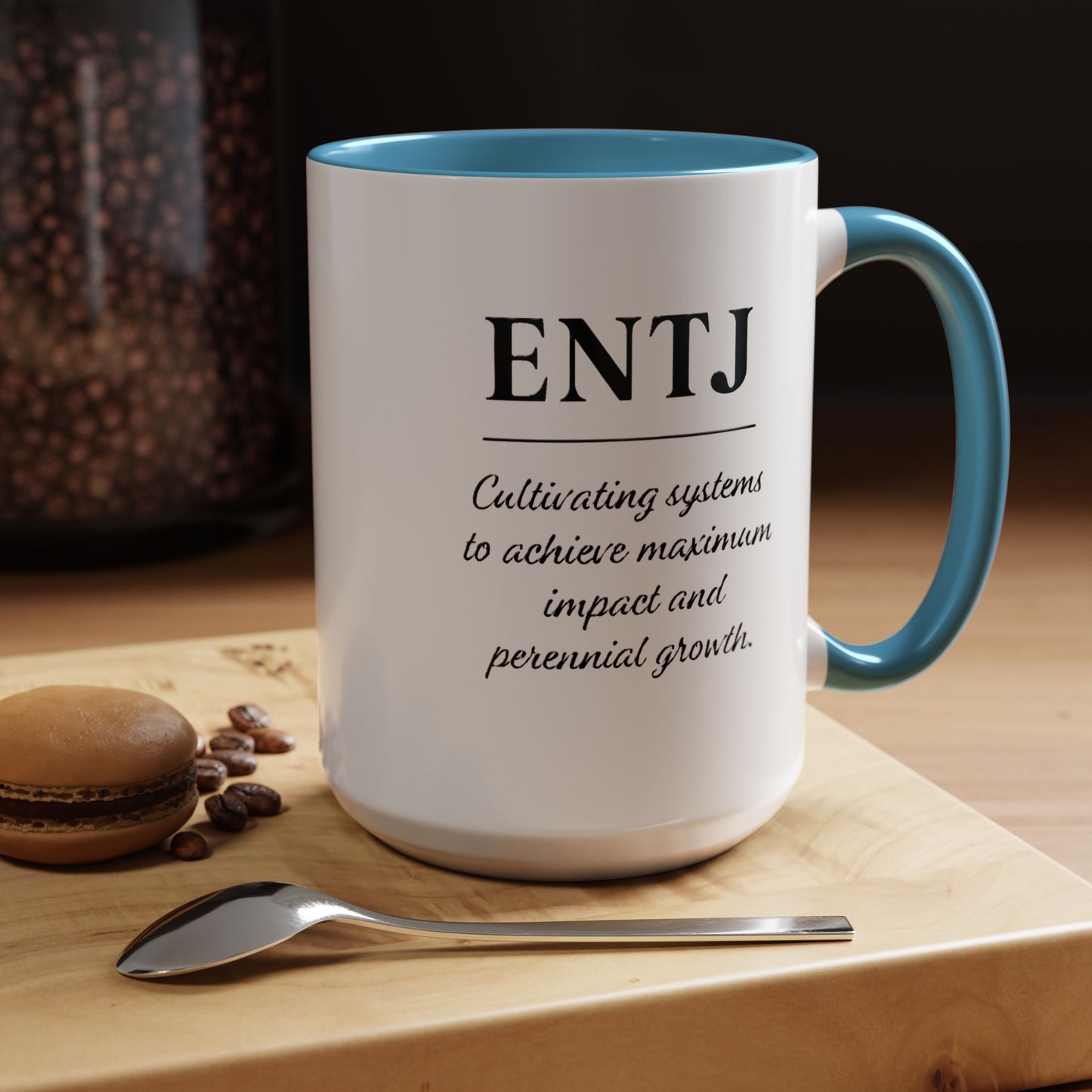 ENTJ Accent Coffee Mug - 15oz