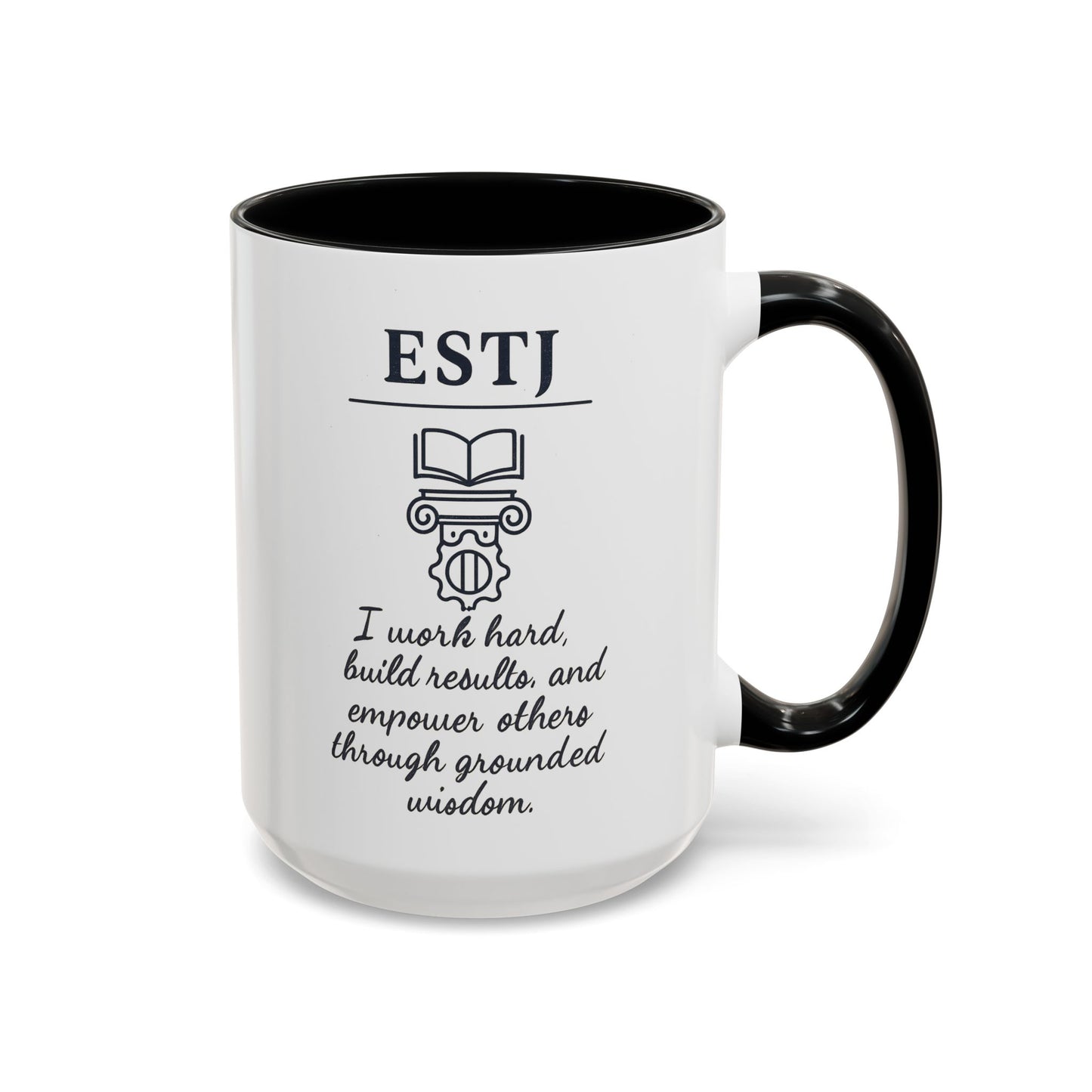 ESTJ Accent Coffee Mug - 15oz