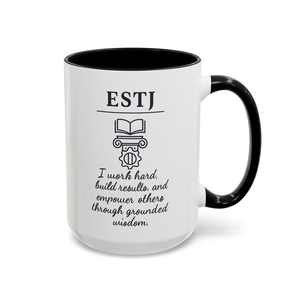 ESTJ Accent Coffee Mug - 15oz