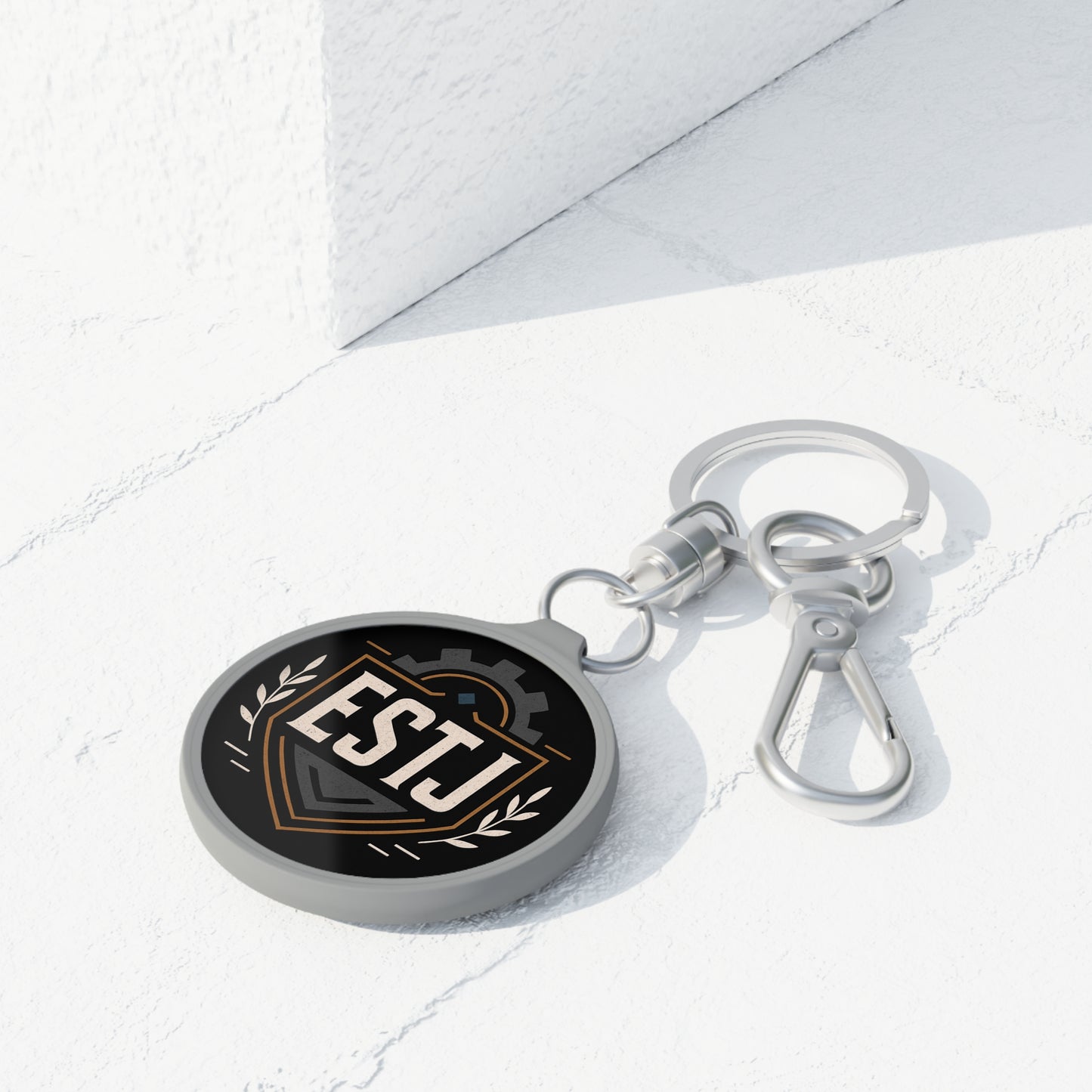 ESTJ Keyring Tag