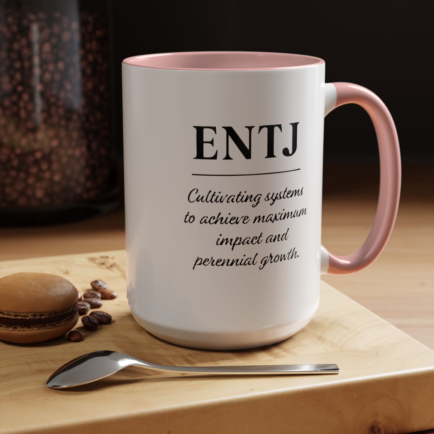 ENTJ Accent Coffee Mug - 15oz