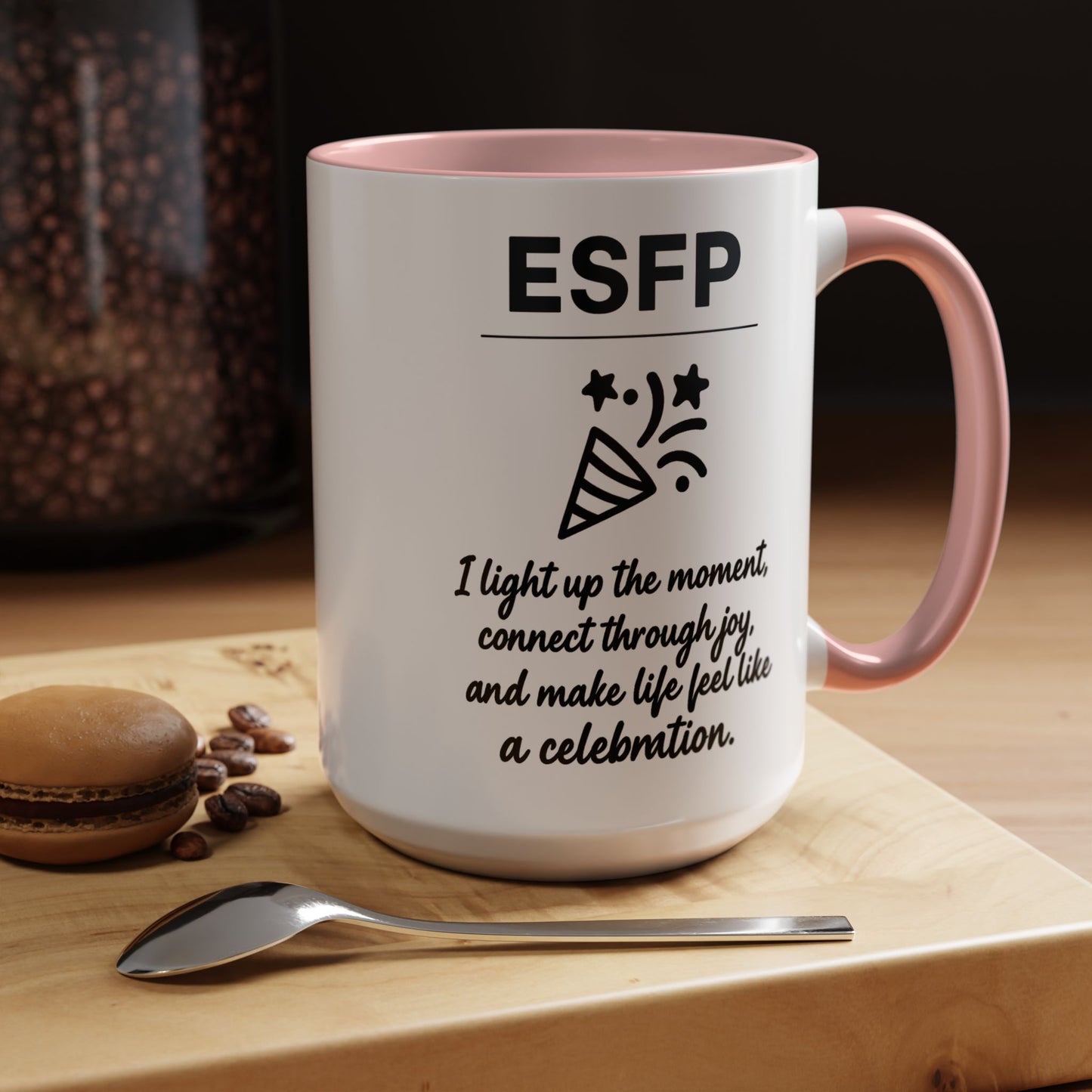 ESFP Accent Coffee Mug - 15oz