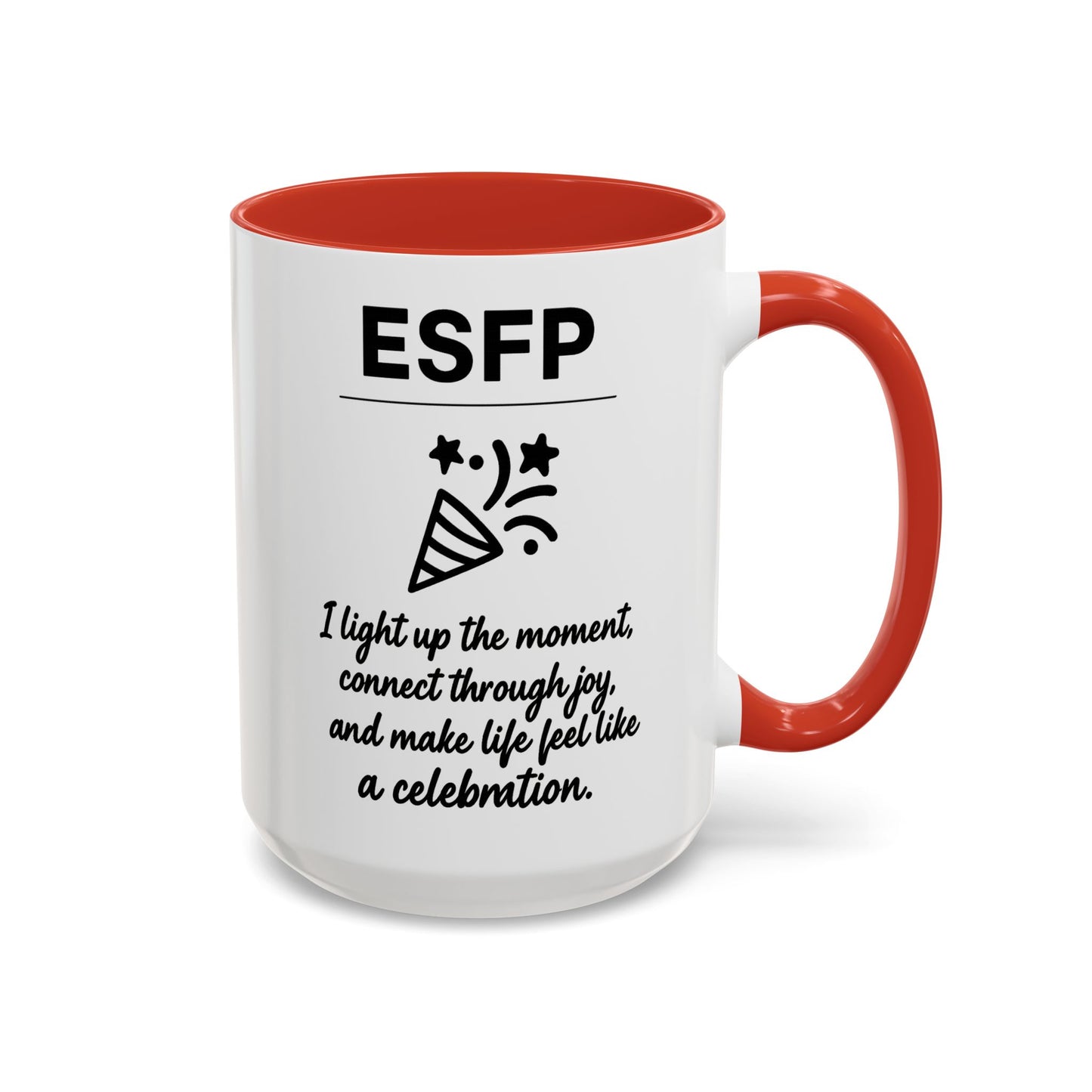 ESFP Accent Coffee Mug - 15oz