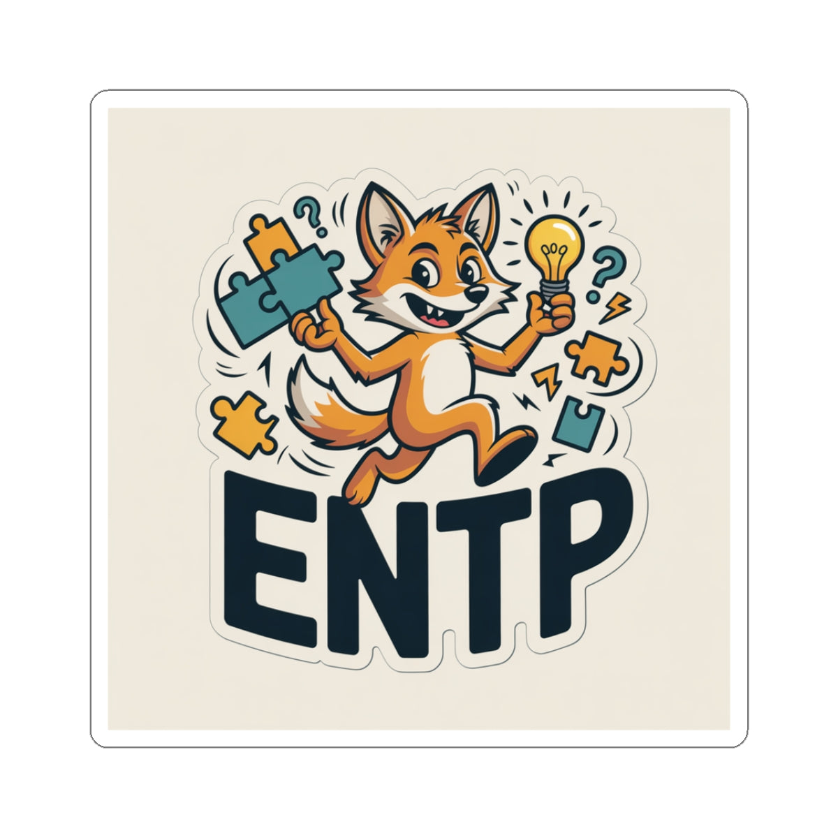 ENTP Kiss-Cut Sticker