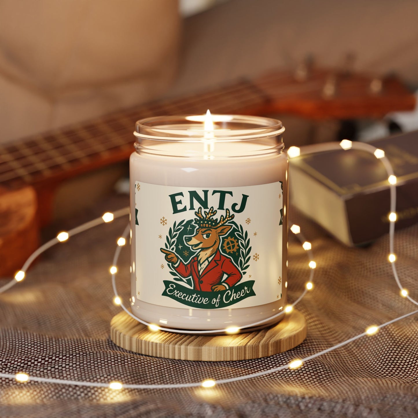 ENTJ Holiday Scented Soy Candle — 9oz