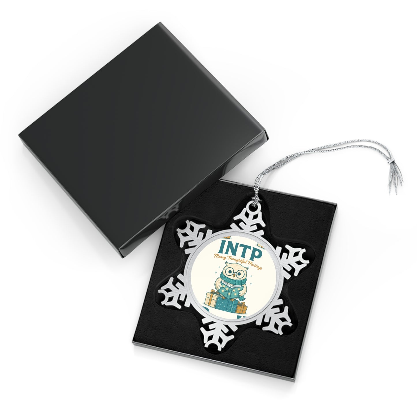 INTP Pewter Snowflake Ornament