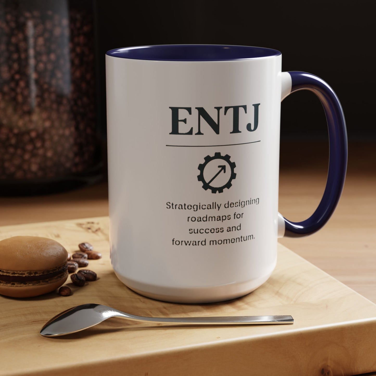 ENTJ Accent Coffee Mug - 15oz