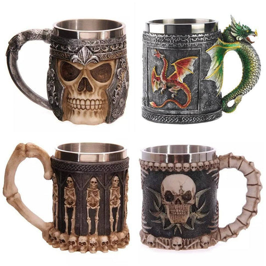 Skull Mugs Coffee 400ML